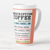 Funny RX Prescription Coffee Mok (Rechterhoek)