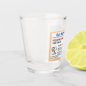 Funny RX Prescription Shot Glass Shot Glas (Links)