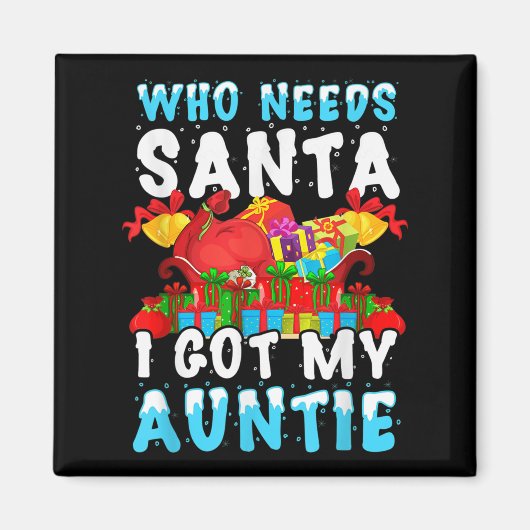 Funny S For New Aunts From Nieces And Nephews Quot Magneet (Voorkant)