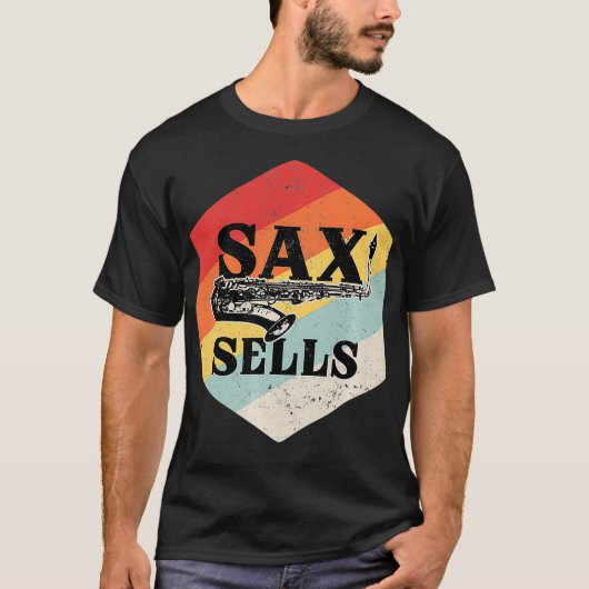 Funny Sa verkoopt Saophone Player Marketing Specia T-shirt (Voorkant)