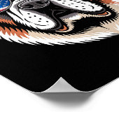 Funny Saint Bernard Costume For Men Women St Berna Poster (Hoek)