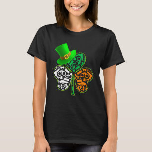 Funny Saint Patrick S Day Police Shamrock Pet Iris T-shirt