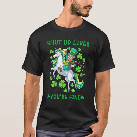 Funny Saint Patrick S Day St Patrick Party Mannen  T-shirt (Voorkant)
