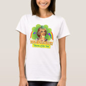 Funny Saint Patrick's Day Cleopatra Pun Irish T-shirt (Voorkant)