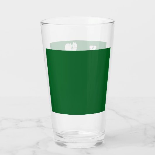 Funny Saint Patricks Day Party St Pats Funny Drink Glas (Achterkant)