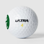 Funny Saint Patricks Day Party St Pats Funny Drink Golfballen (Logo)