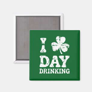 Funny Saint Patricks Day Party St Pats Funny Drink Magneet