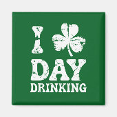 Funny Saint Patricks Day Party St Pats Funny Drink Magneet (Voorkant)