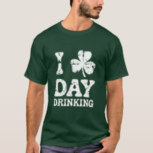 Funny Saint Patricks Day Party St Pats Funny Drink T-shirt