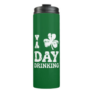 Funny Saint Patricks Day Party St Pats Funny Drink Thermosbeker