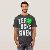 Funny Saint Patricks Day Shamrock Iers T-shirt (Voorkant volledig)