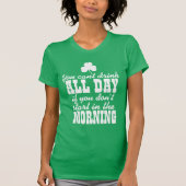 Funny Saint Patrick's Day T-shirt (Voorkant)