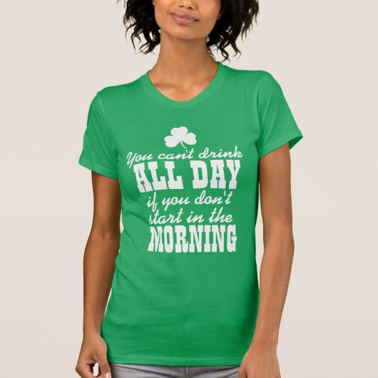 Funny Saint Patrick's Day T-shirt (Voorkant)