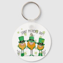 Funny Saint Patrick's Day T-Shirt Irish Shamrock Sleutelhanger