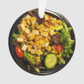 Funny Salad Pun Kerstmis Ornament (voorkant)