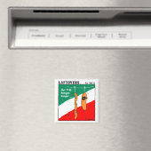 Funny Salami Bologna Magnet voor warme Hondenliefh (Insitu (Vaatwasser))