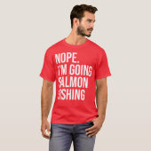 Funny Salmon Vist Shirt (Voorkant volledig)