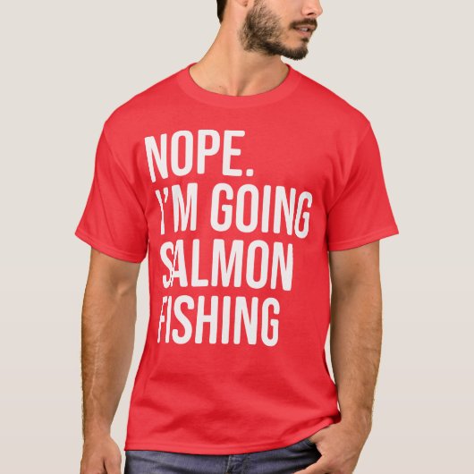 Funny Salmon Vist Shirt (Voorkant)