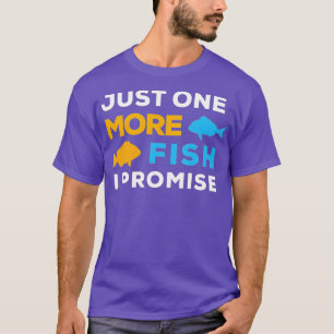 Funny Saltwater Aquarium Joke nog één vis ik T-shirt