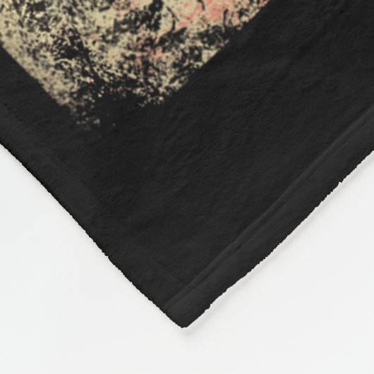 Funny Samurai Bigfoot Japanese Art Graphic Tee Ani Fleece Deken (Hoek)