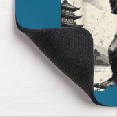 Funny Samurai Bigfoot Japanese Art Graphic Tee Ani Muismat (Hoek)