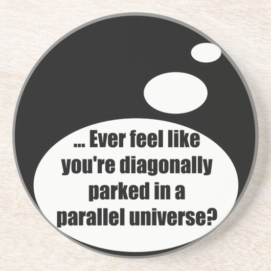 Funny Sandstone Onderzetter (Voorkant)