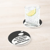 Funny Sandstone Onderzetter (Zijkant)