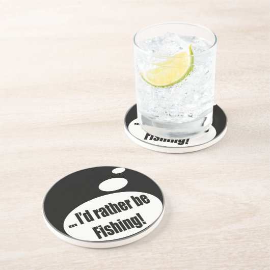 Funny Sandstone Onderzetter (Zijkant)