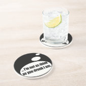 Funny Sandstone Onderzetter (Zijkant)