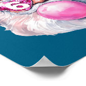 Funny Santa 67 Bubblegum Nk Christmas Six Seven Me Poster (Hoek)