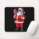 Funny Santa 67 Ice Cream Christmas Drip Xmas Teens Muismat (Met muis)