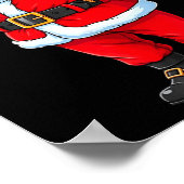 Funny Santa 67 Ice Cream Christmas Drip Xmas Teens Poster (Hoek)