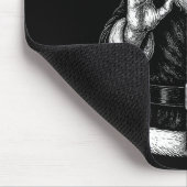 Funny Santa 6 7 Meme Design _ Christmas Math Humor Muismat (Hoek)