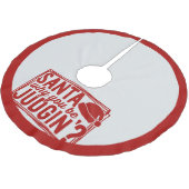 Funny Santa Be Judas Quote Kerstmis Rood Kerstboom Rok (Gekanteld)