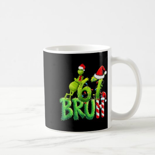 Funny Santa Bruh Christmas Meme 6 Gift Men, Women  Koffiemok (Rechts)