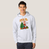 Funny Santa Christmas Hoodie – Unisex Holiday Gift (Voorkant volledig)
