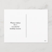 Funny Santa Claus Beach Christmas Feestdagenkaart (Achterkant)