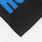 Funny Santa Claus Christmas July 4th Patriotic Hol Fleece Deken (Hoek)