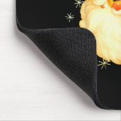 Funny Santa Claus Face Christmas Xmas Leopard Sant Muismat (Hoek)