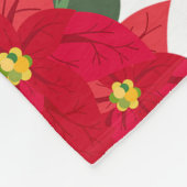 Funny Santa Claus Fleece Deken (Hoek)