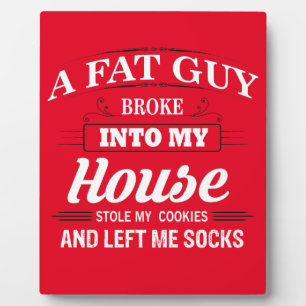 Funny Santa Claus Gezegde Fotoplaat