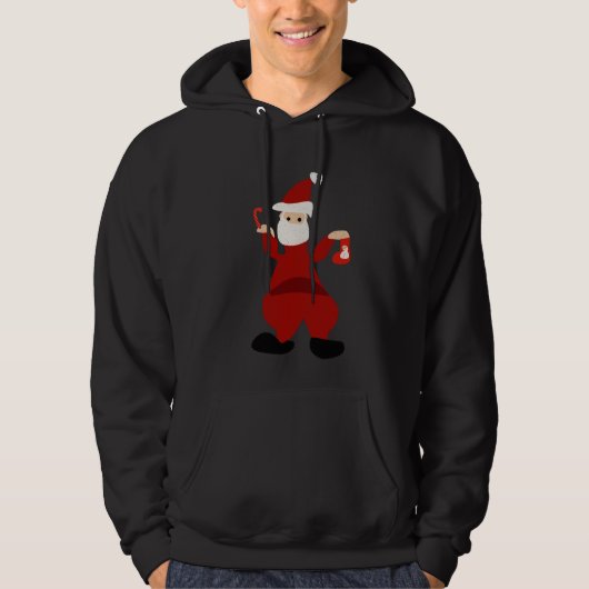 Funny Santa Claus Hoodie (Voorkant)