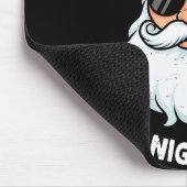 Funny Santa Claus I Deliver All Night Long Christm Muismat (Hoek)