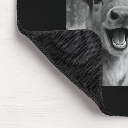 Funny Santa Claus In Sleigh With Reindeer Christma Muismat (Hoek)