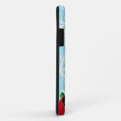 Funny Santa Claus, iPhone case (Achterkant/rechts)