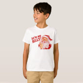 Funny Santa Claus Kerstmis T-shirt (Voorkant volledig)
