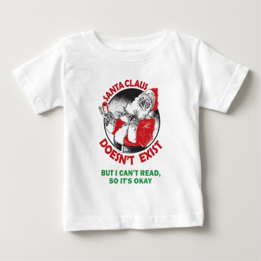 Funny Santa Claus Kinder Shirt (Voorkant)