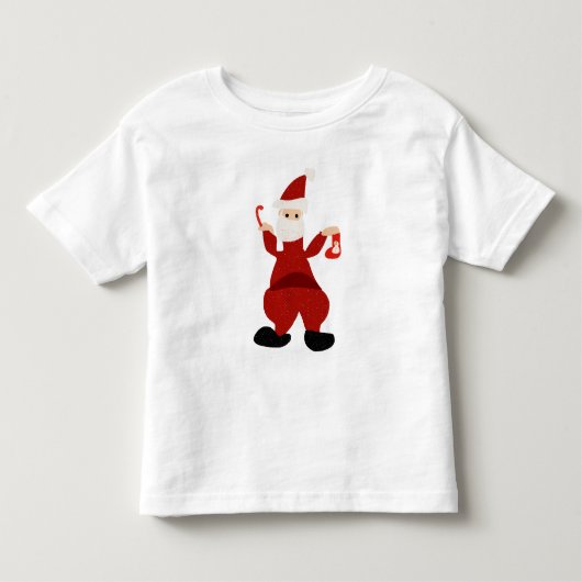 Funny Santa Claus Kinder Shirts (Voorkant)