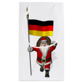 Funny Santa Claus met ontslag uit Duitsland Klein Cadeauzakje (Achterkant)