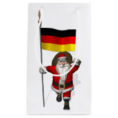 Funny Santa Claus met ontslag uit Duitsland Klein Cadeauzakje (Voorkant)